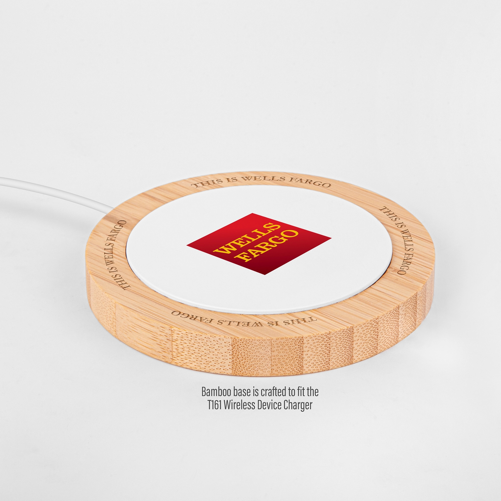The Shreveport Wireless Charger and Bamboo Base 3