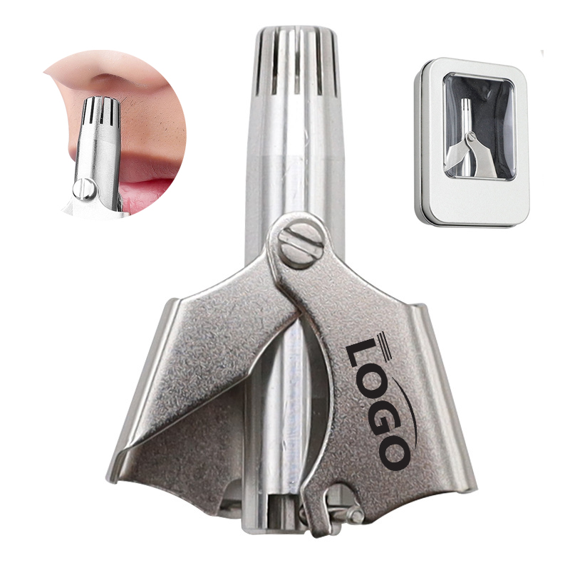 Stainless Steel Nose Hair Trimmer Set 4