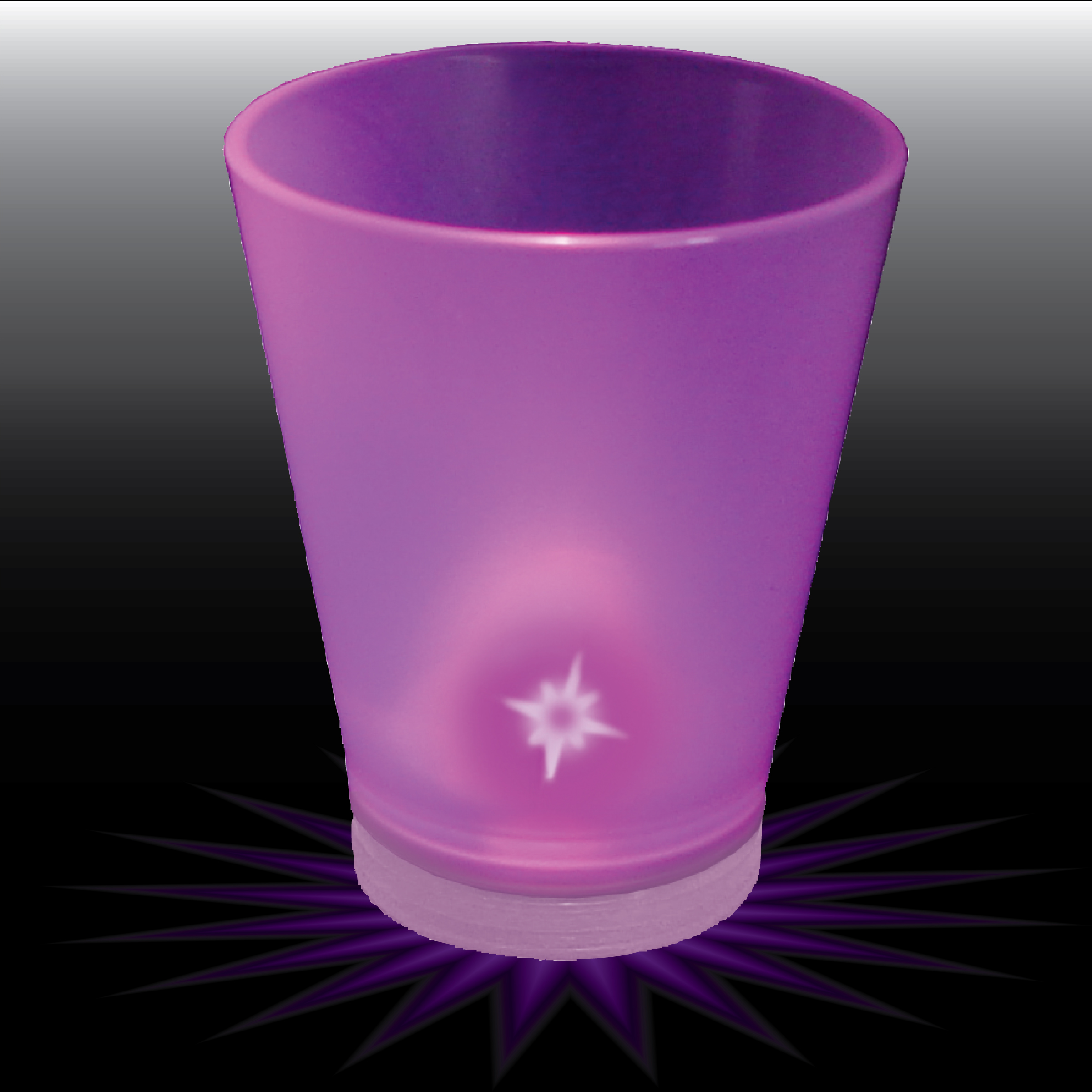 1.5oz Light Up Plastic Standard Shot Glass 11