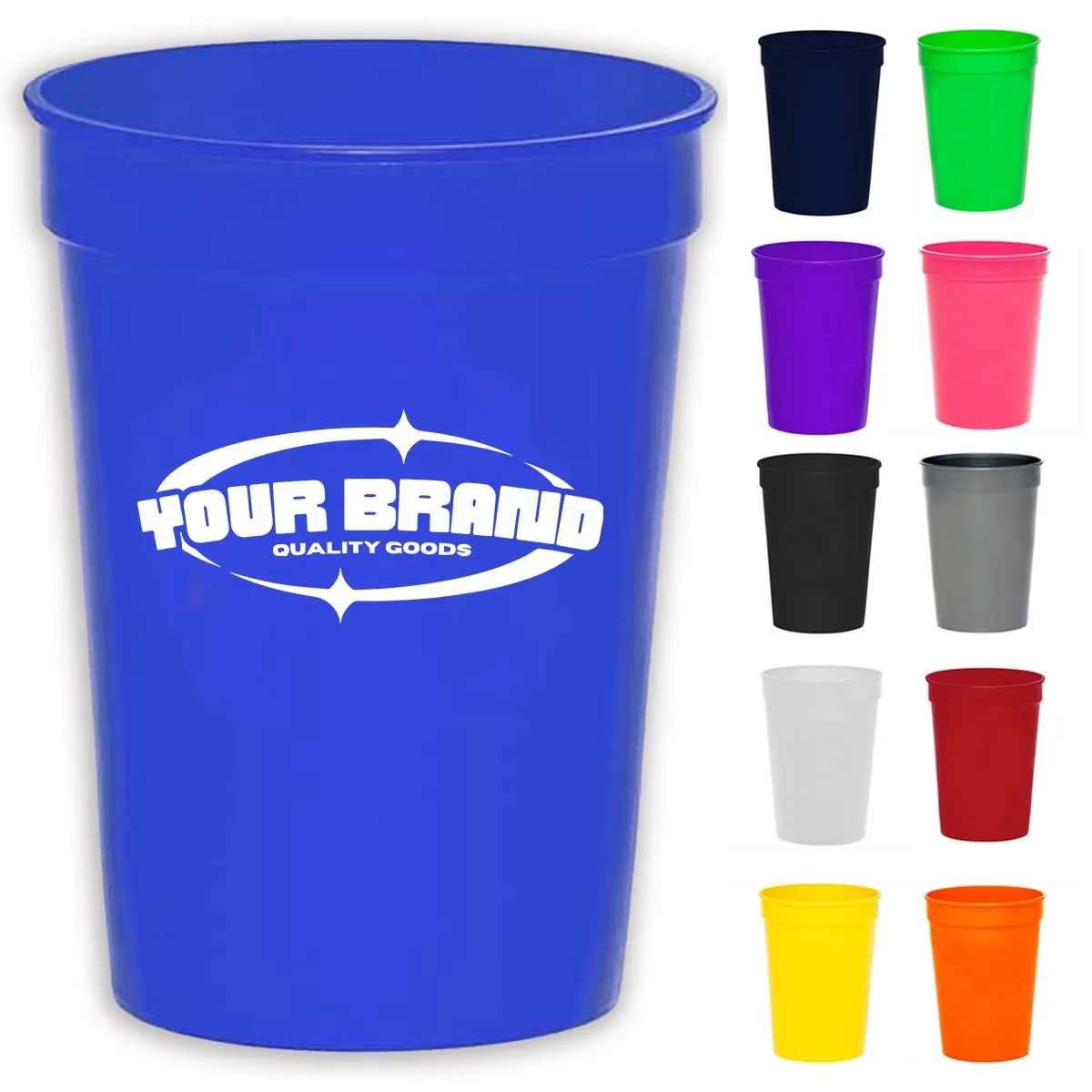 16 oz Reusable Big Game Plastic Stadium Cup 10