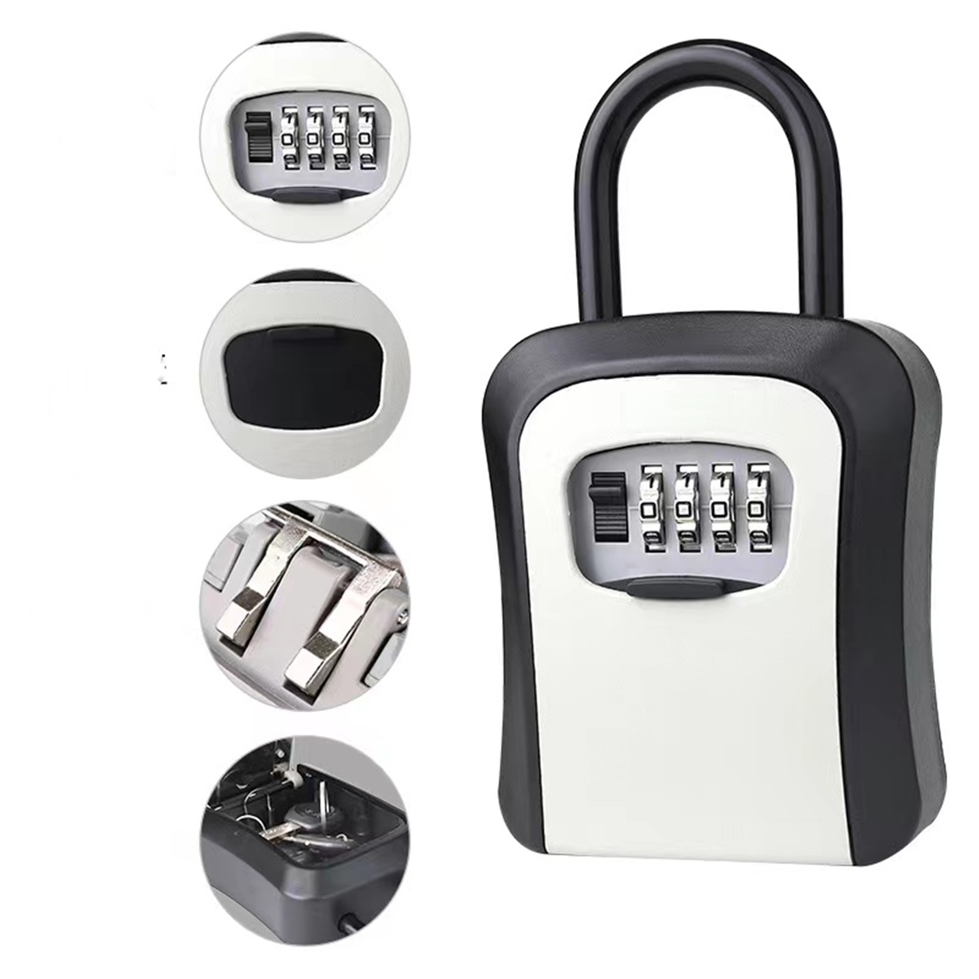 Outdoor Key Lock Box For House Keys 3