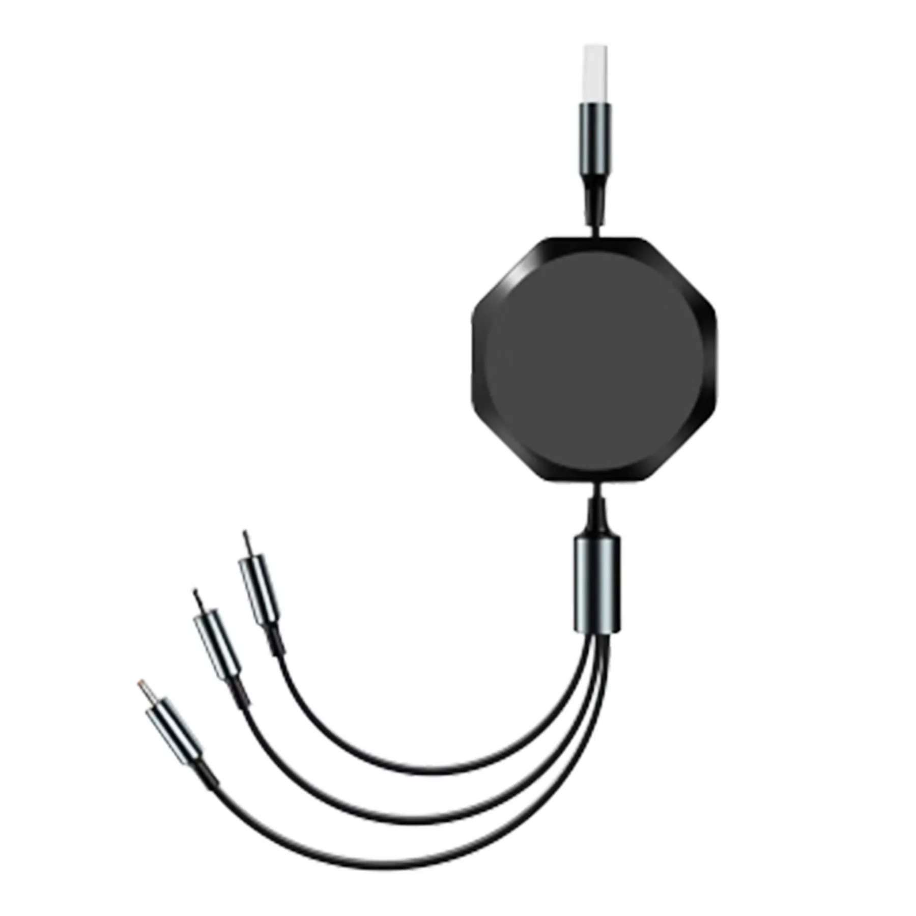 47.2 Inch 3-In-1 Retractable Charging Cable 2