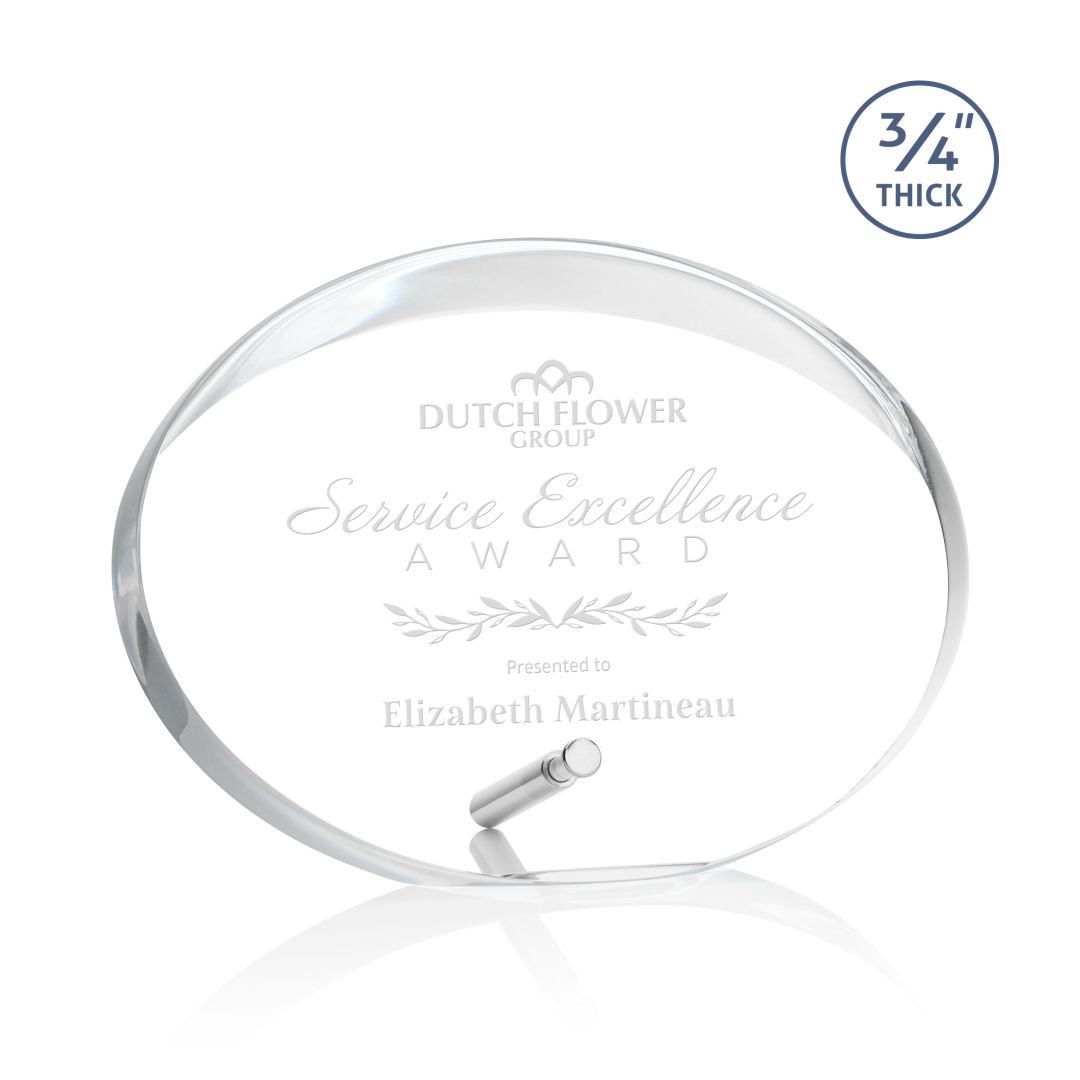 Mosaic Oval Award - Silver 6