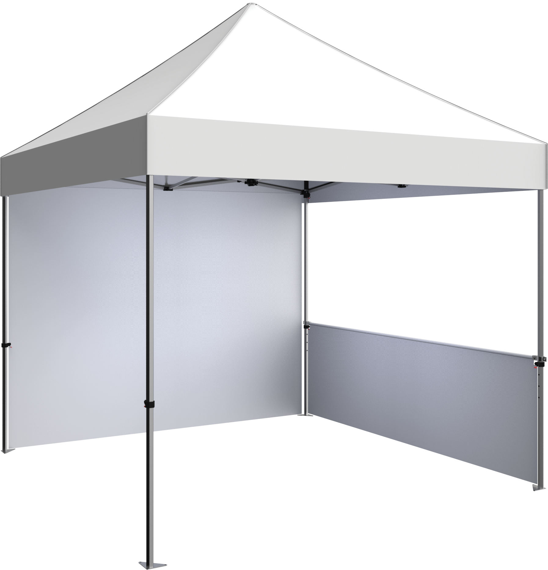 10' Zoom Outdoor Tent Stock Color Halfwall Kit