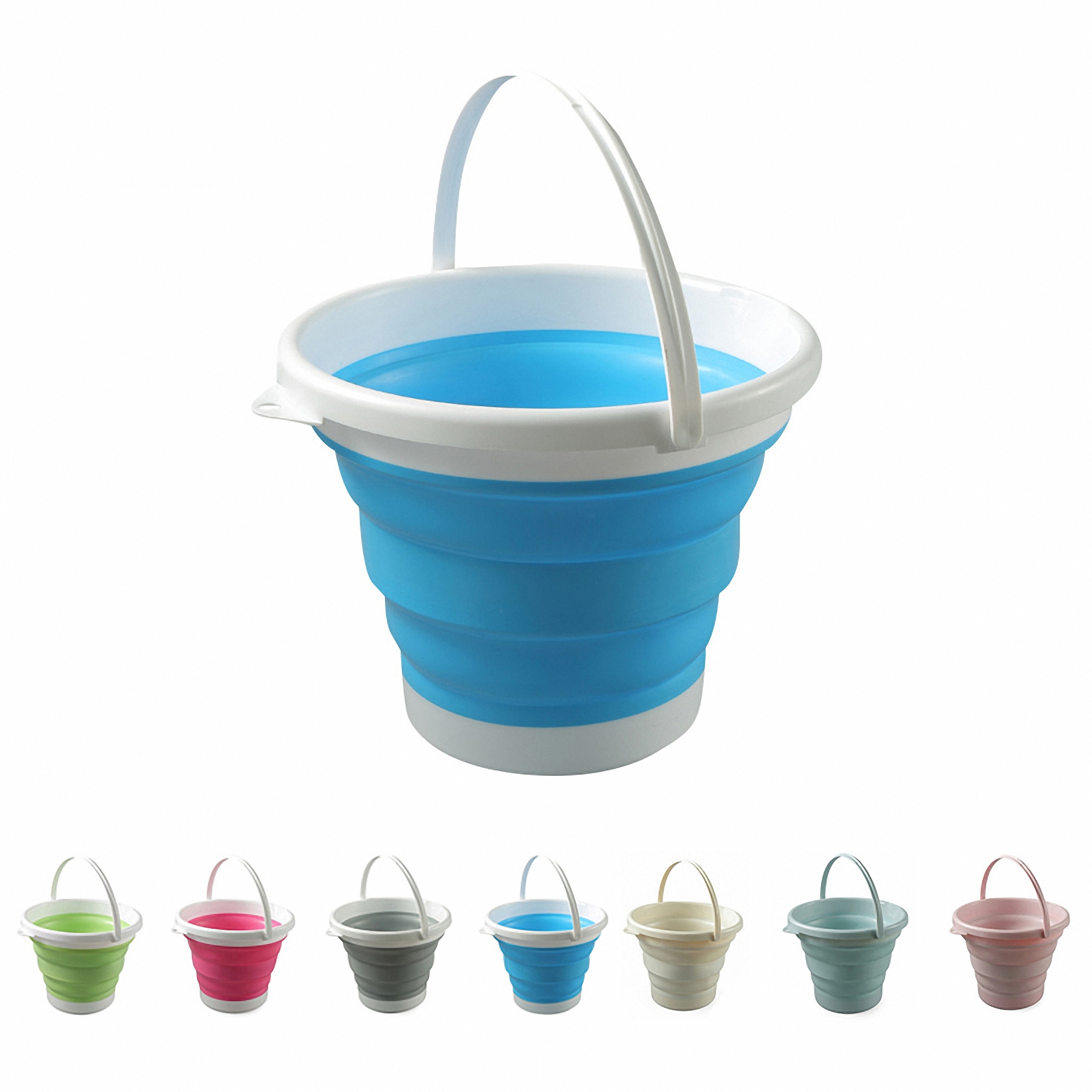 10L Foldable Plastic Bucket 2
