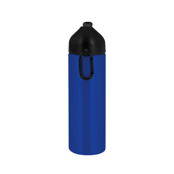 EasyFlow Recycled Aluminum Bottle w Straw Lid, custom water bottle with logo imprint 22