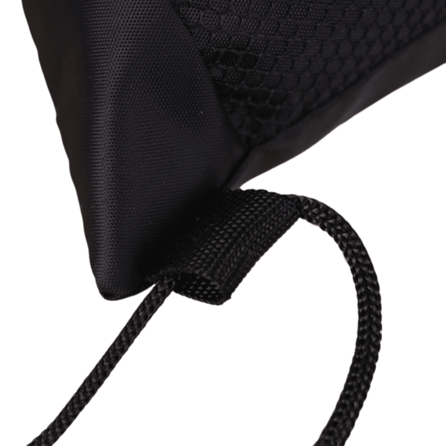 Premium Drawstring Side Mesh Backpack w/ Earphone Outlet & Front Zipper Pocket (14" x 18") 6