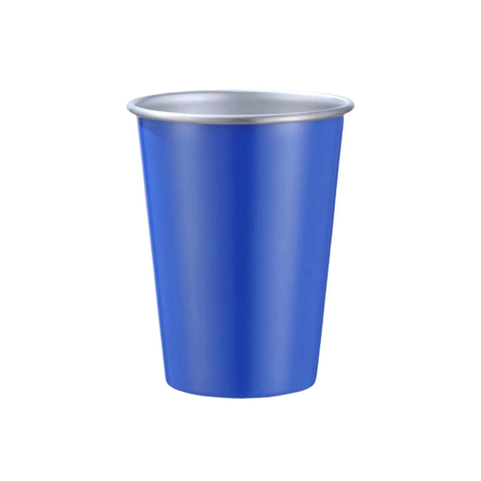 12oz Stainless Steel Cups Stackable Metal Drinking Glasses 2