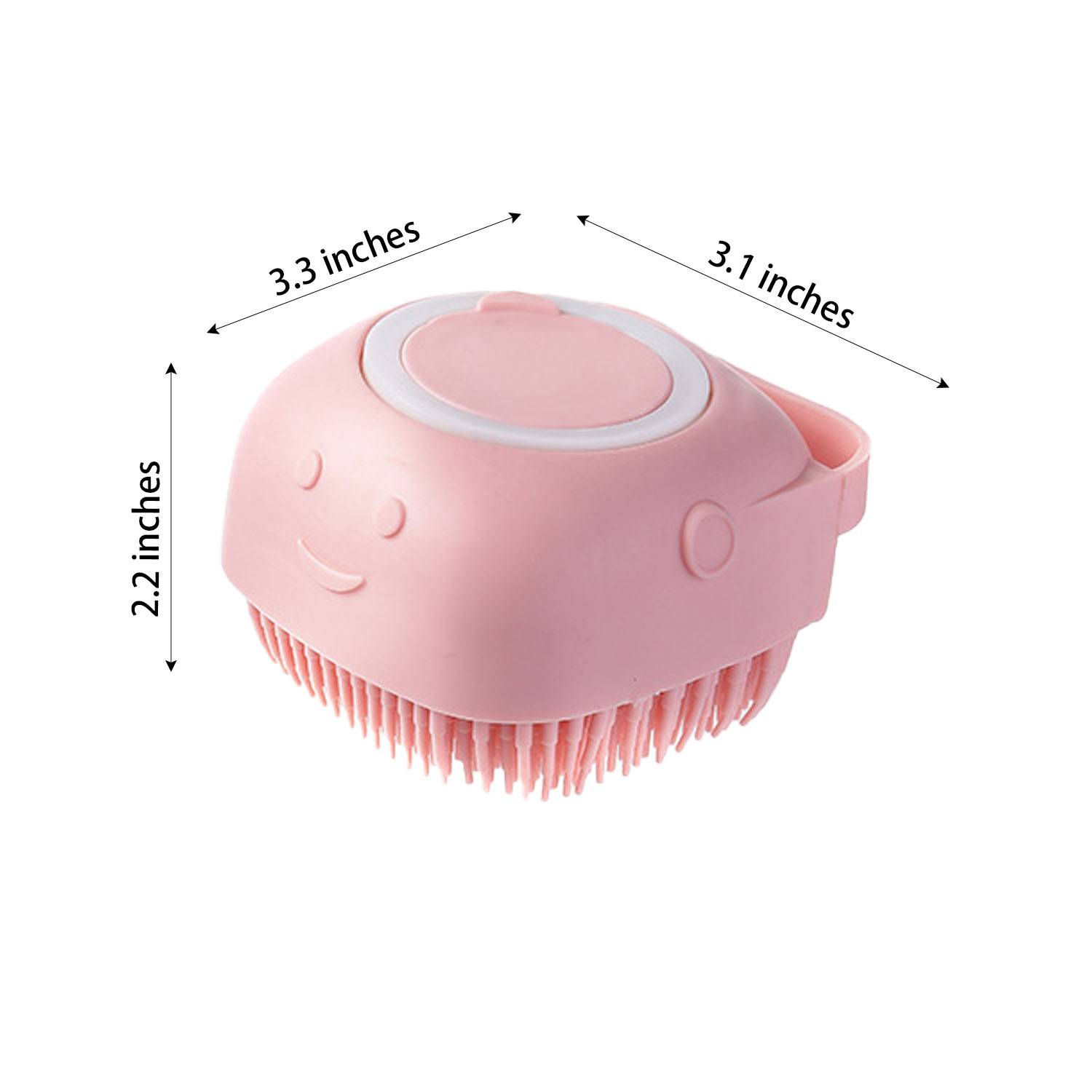 Soft Silicone Dog Shampoo Brush 1