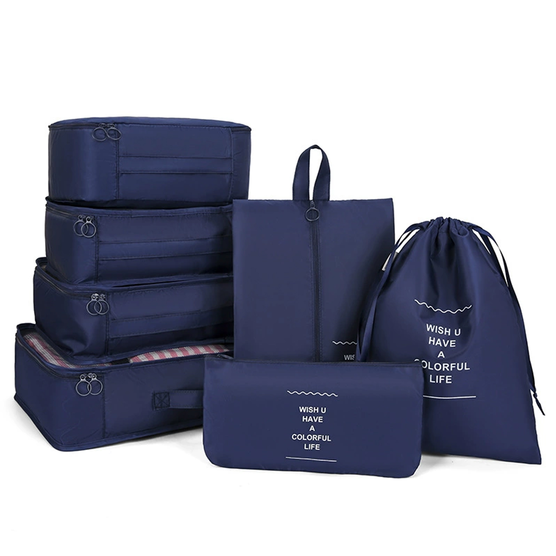 7 Set Travel Cubes for Suitcases 2