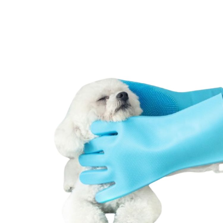 Pet bathing Gloves 4