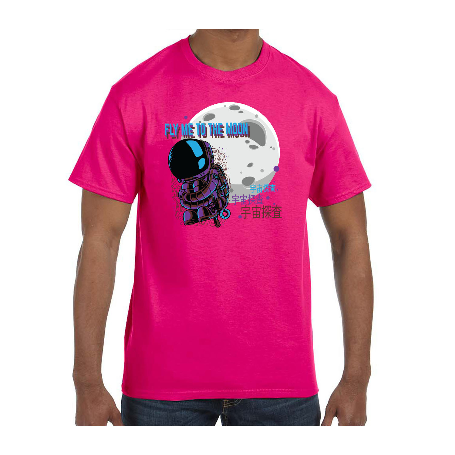 Gildan™ 5.3 oz Cotton Pre-Shrunk T-Shirt (Full Color Imprint) 13