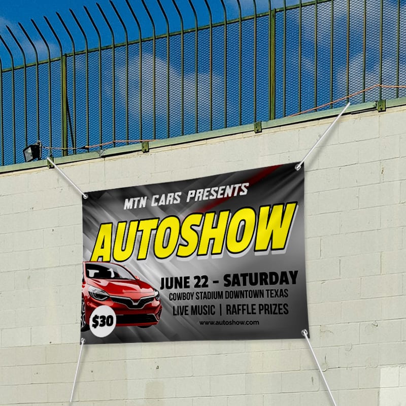 Custom 4' X 6' Banners 1