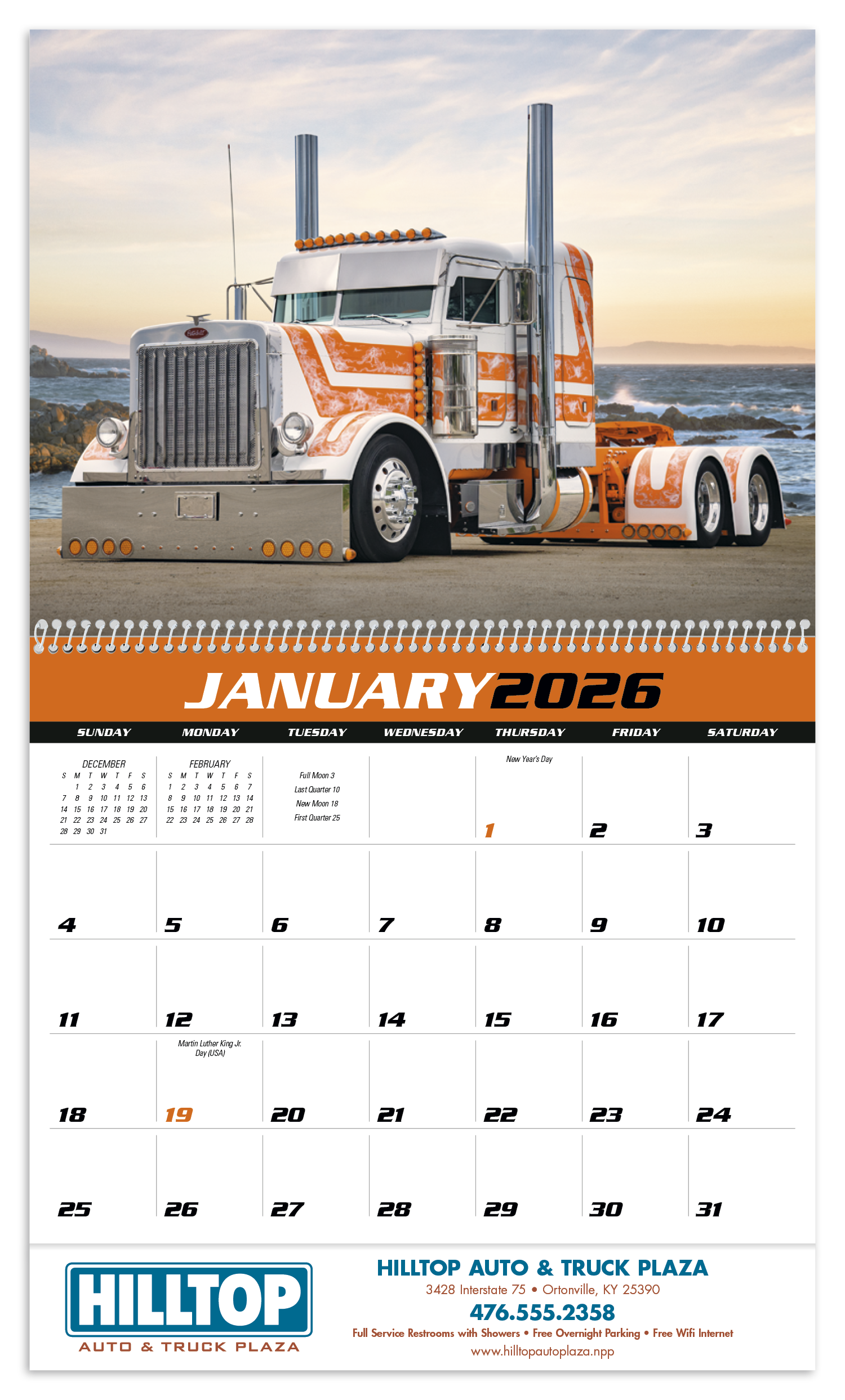 Triumph® Calendars Big Rigs Calendar 63