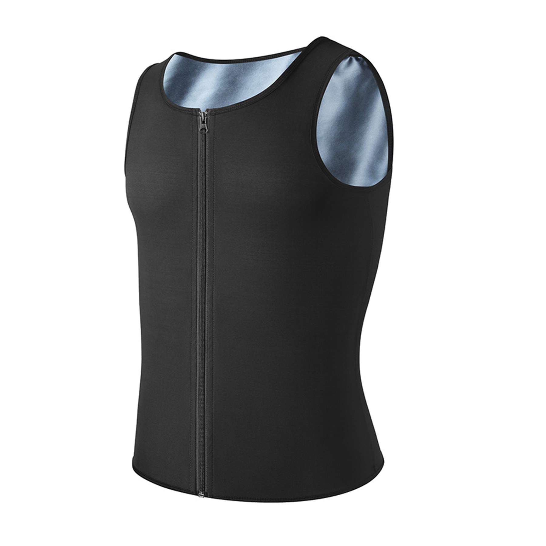 Men Zipper Sauna Vest 3