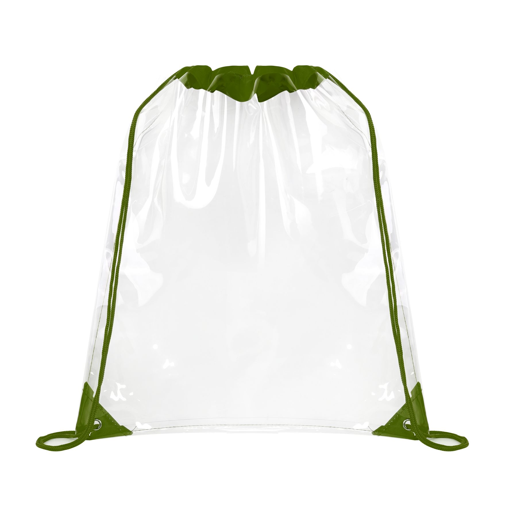 Large Clear Stadium Drawstring Backpack 11