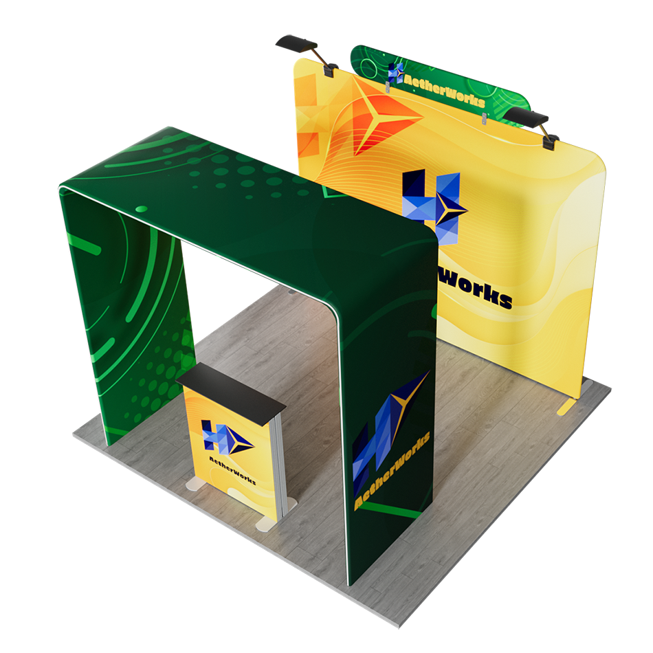 10'x10' Tradeshow Booth Kit - F Kit 4