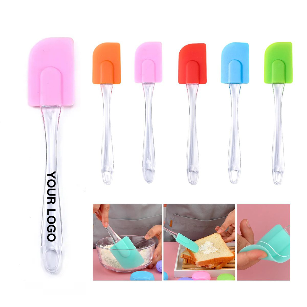 Heat Resistant Silicone Spatulas for Kitchen Use 6