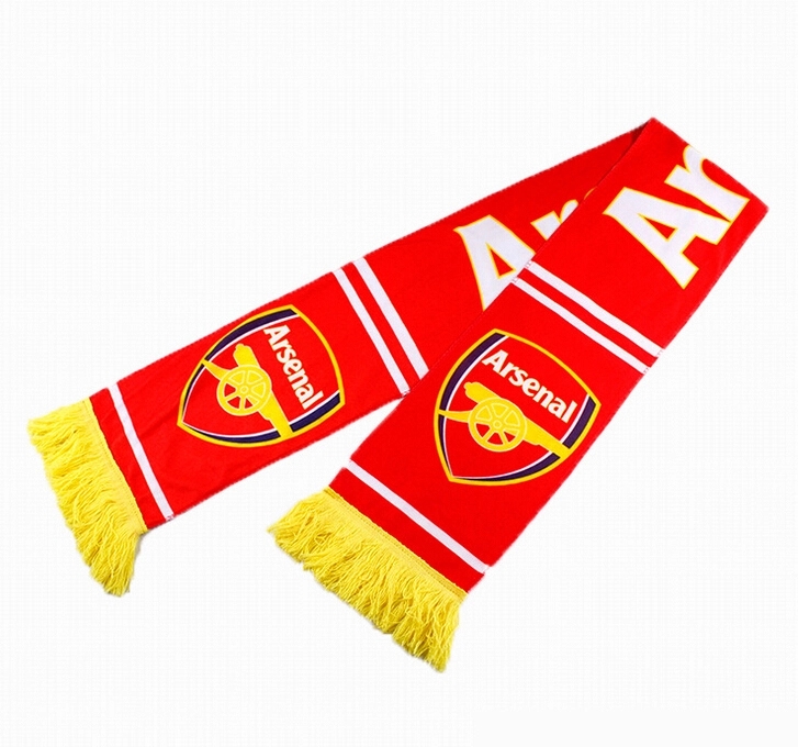 Double Full Size Printed Fans Woven Sport Scarf 5