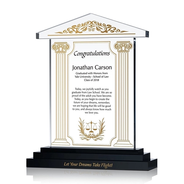 Custom Branded house shaped Award 3