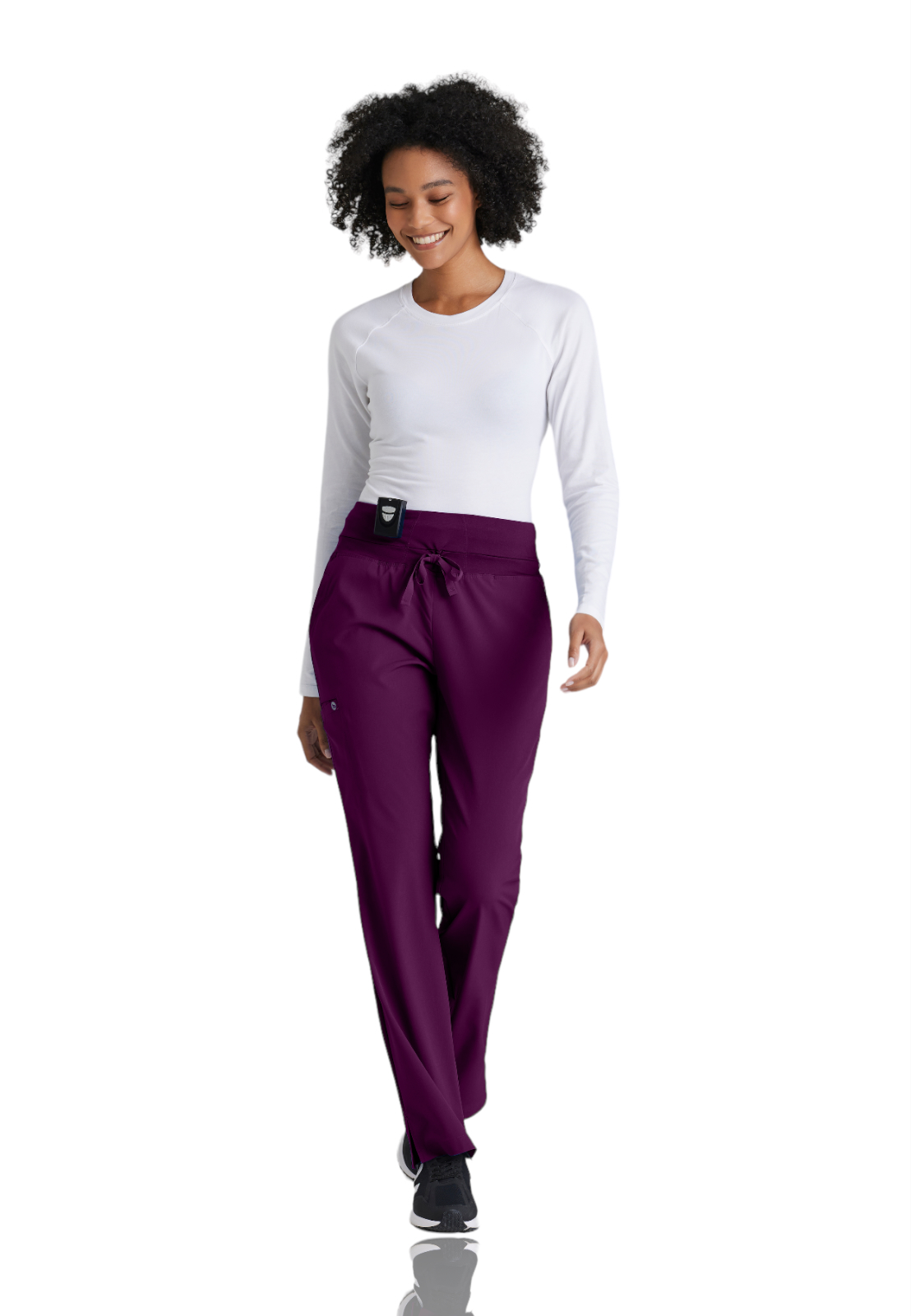 Barco One - Women's Five-Pocket Fit & Flare Stride Scrub Pant 23