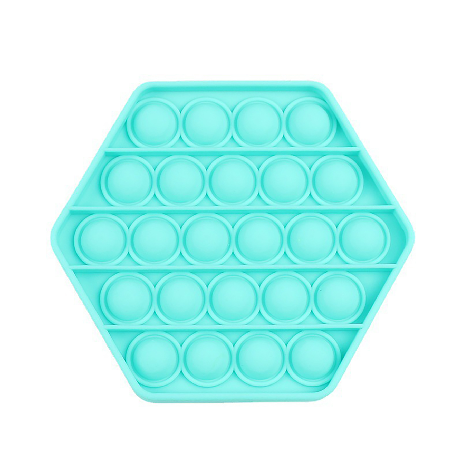 Hexagon Push Pop Fidget Toy Bubble Sensory for Anxiety & Stress Relief 9