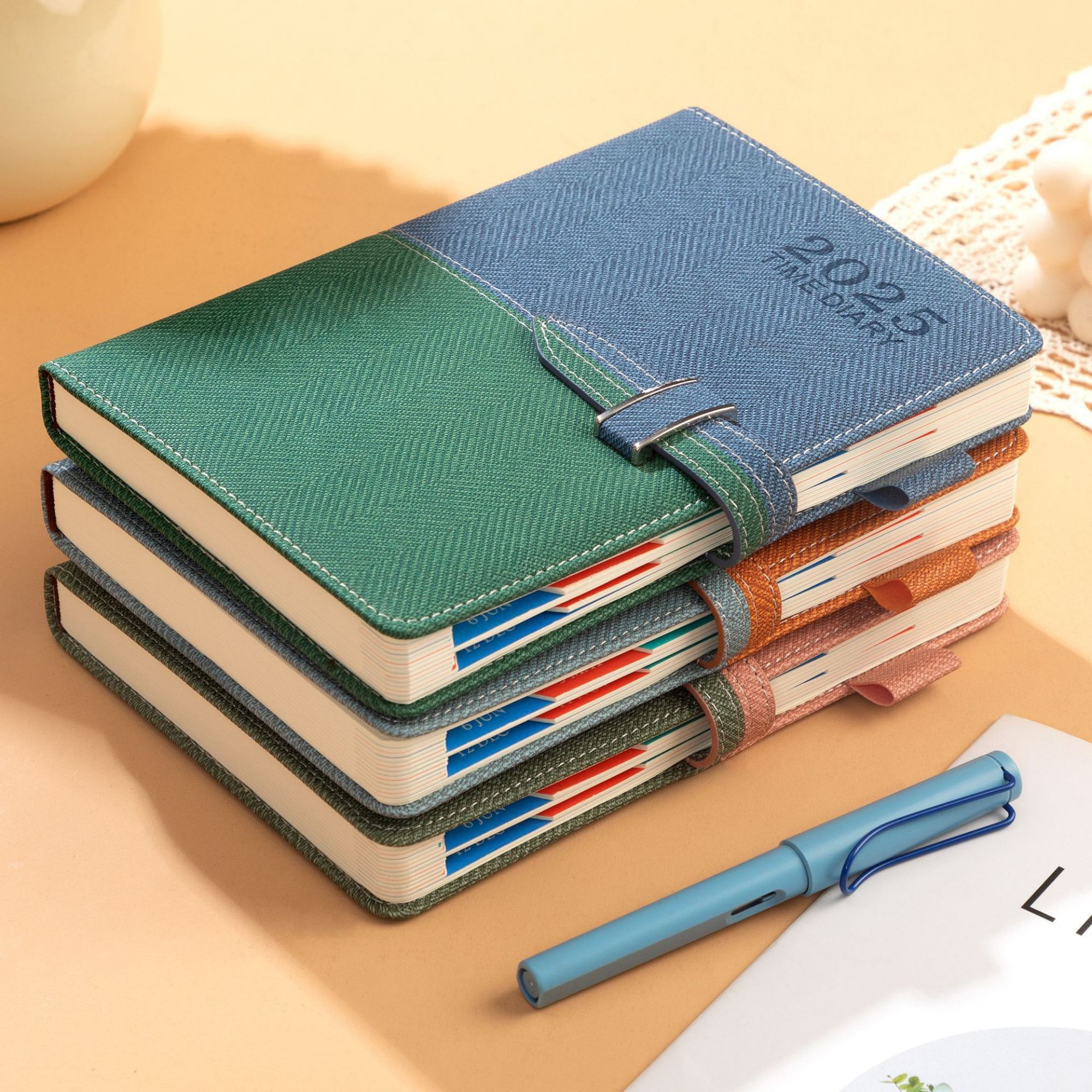 2025 Jan - Dec 5.8" x 8.4" A5 Daily Planner 2