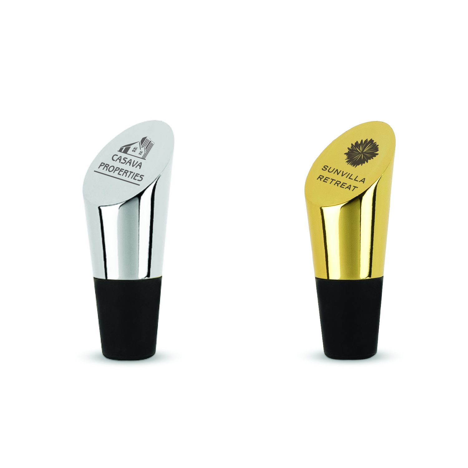 Viski® Heavyweight Bottle Stopper 1