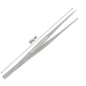 9.84 Inch Straight Tweezers 10