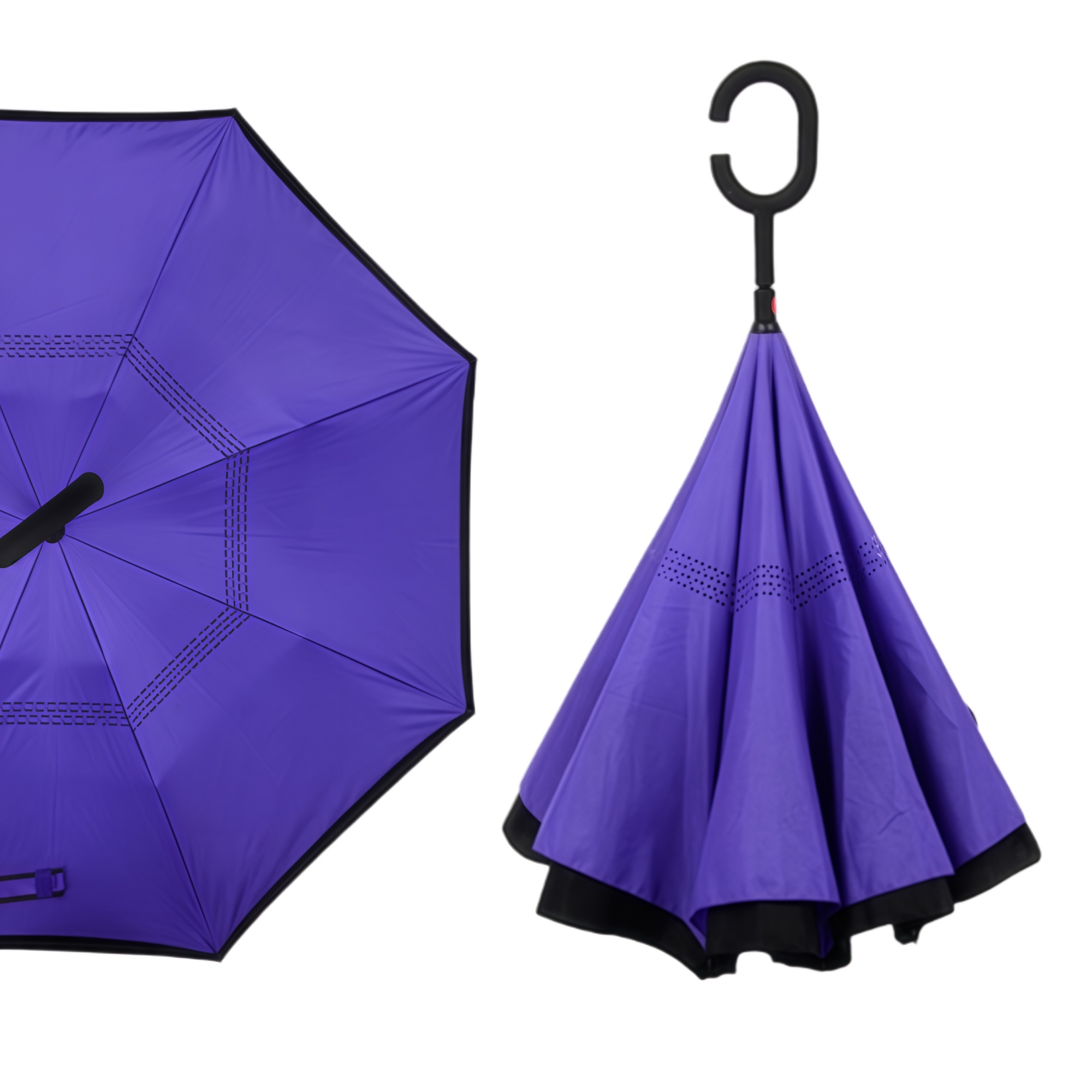Reverse Windproof Inverted Umbrella 8
