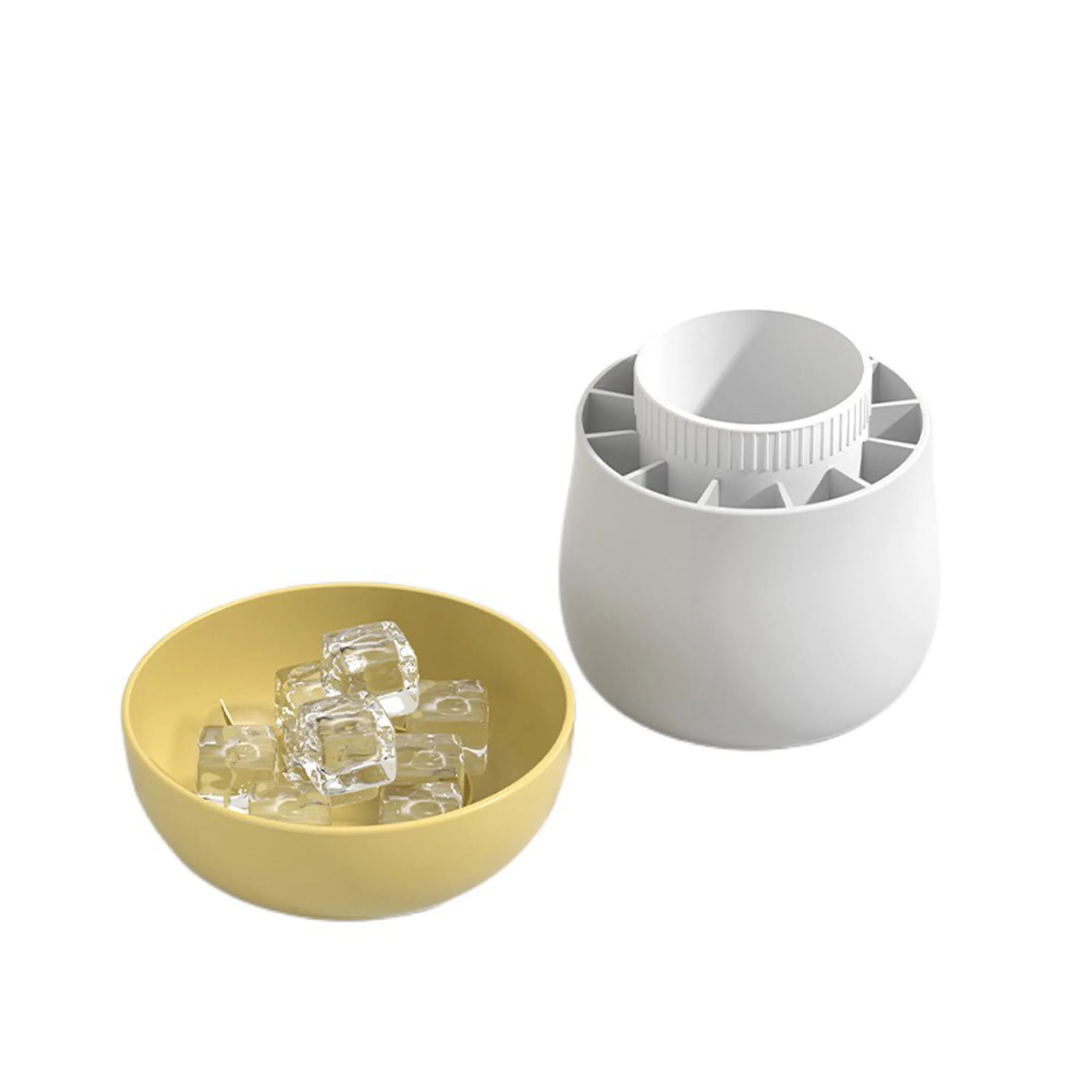 Cylinder Silicone 3D Ice Cube Mold 2