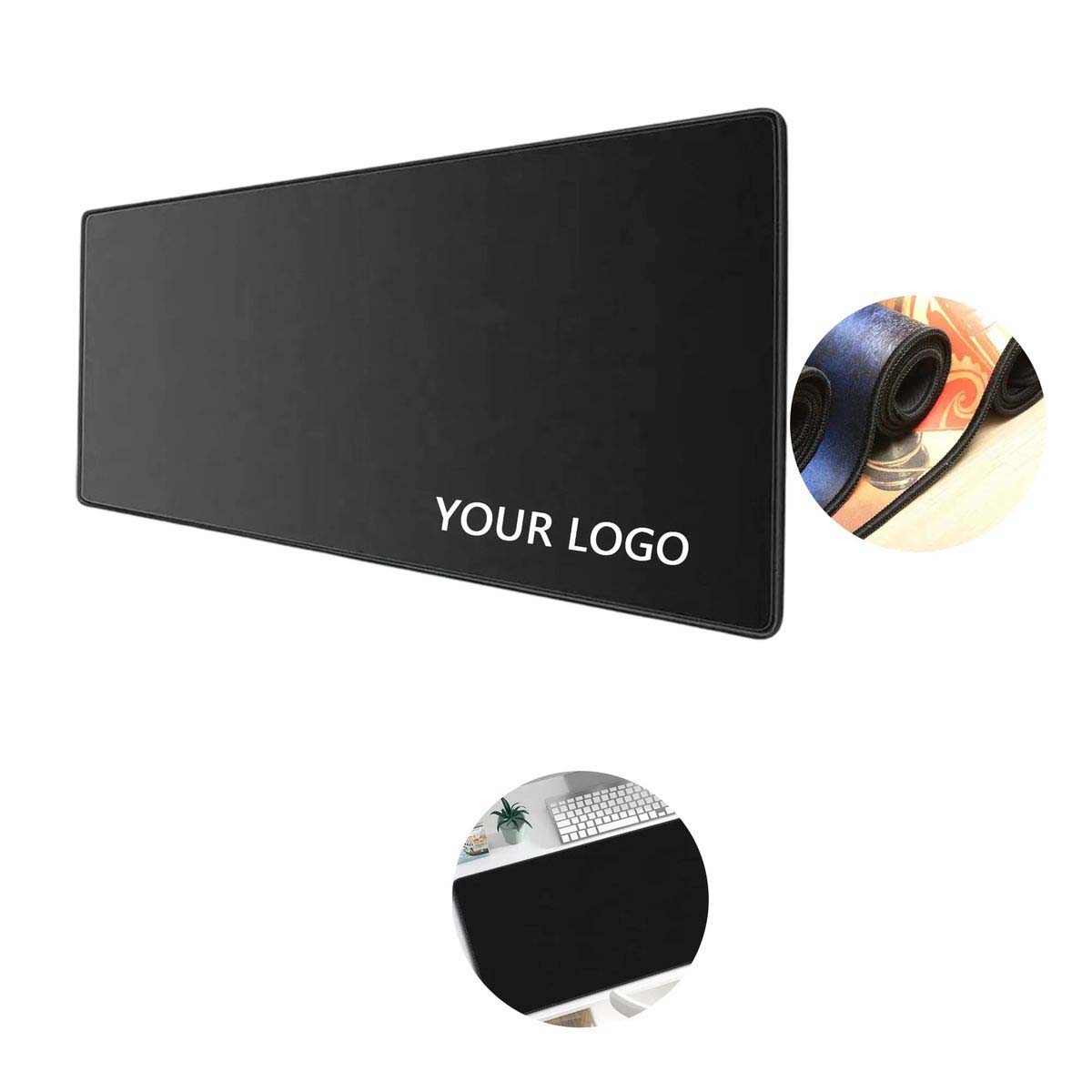 Large Desk Mat with Durable Non Slip Rubber Backing 2