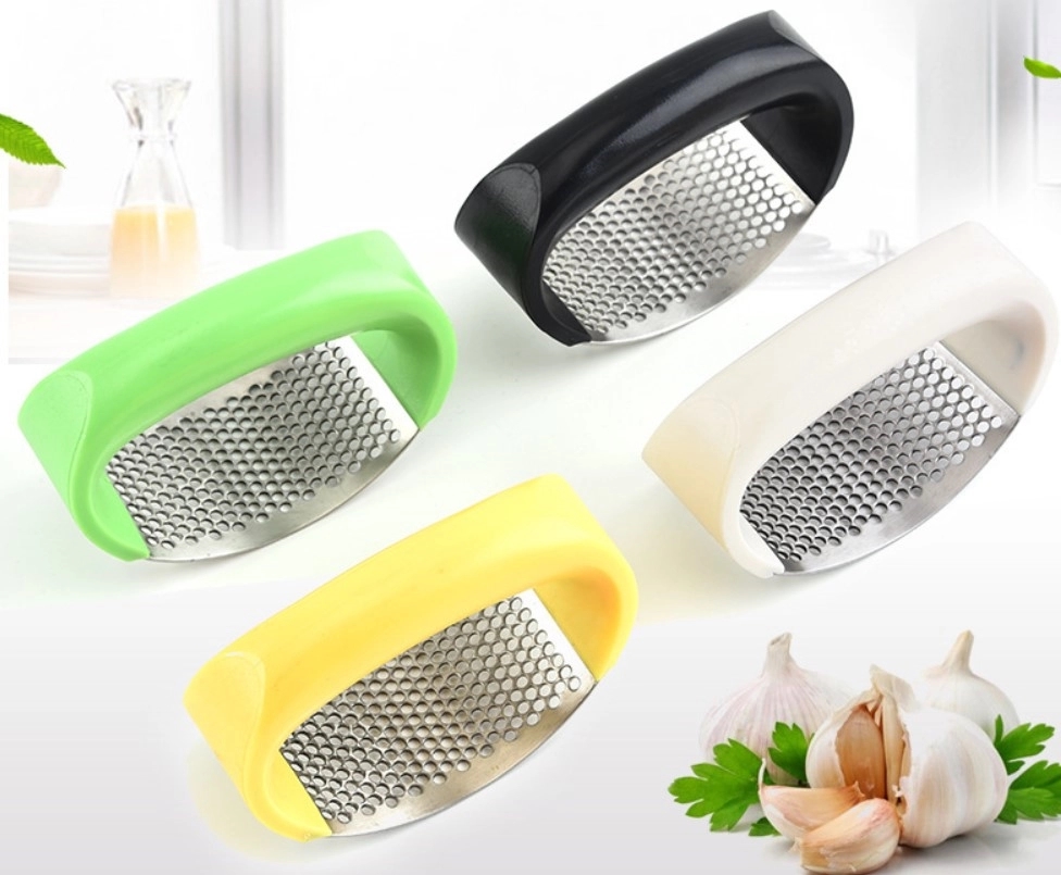 Stainless Steel Garlic Press 3