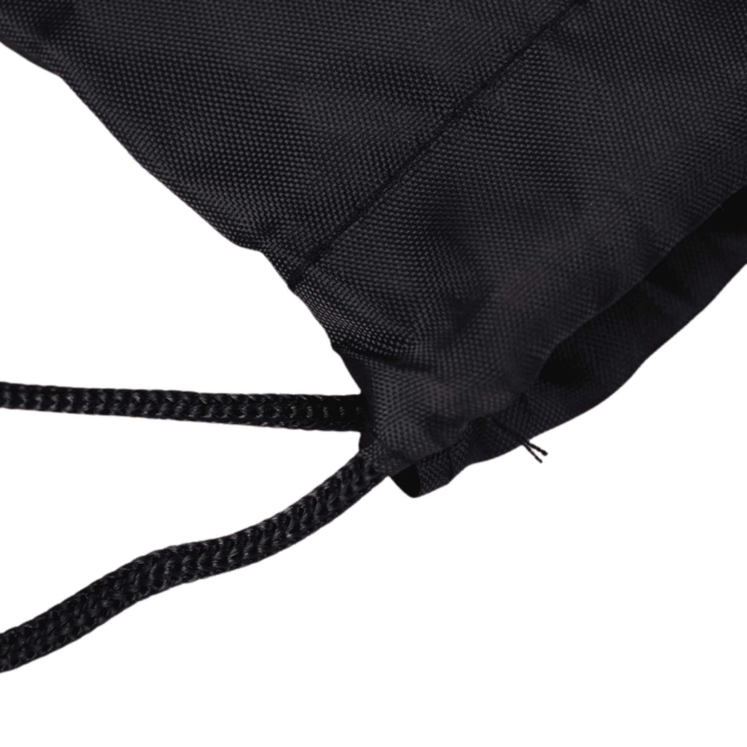 Premium Drawstring Side Mesh Backpack w/ Earphone Outlet & Front Zipper Pocket (14" x 18") 4