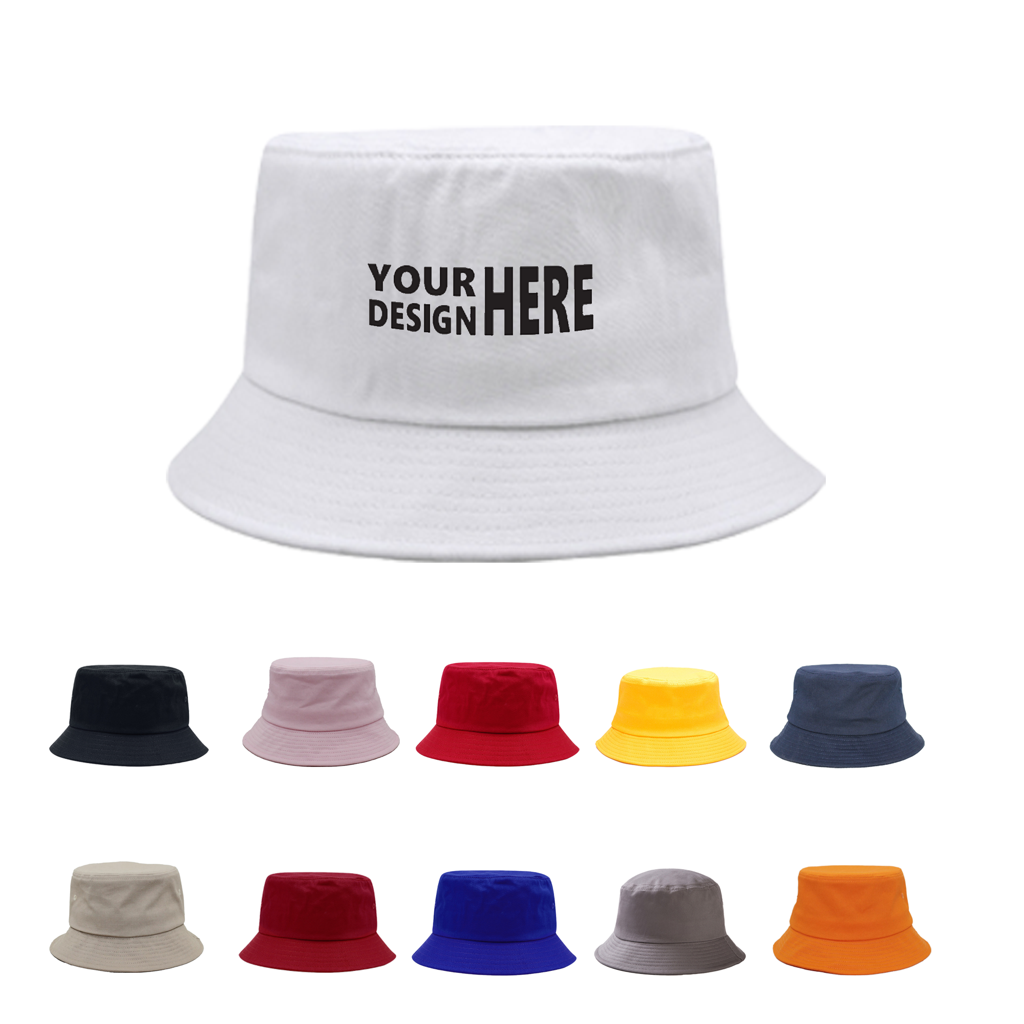 Pure Cotton Sunshade Fisherman Hat 2