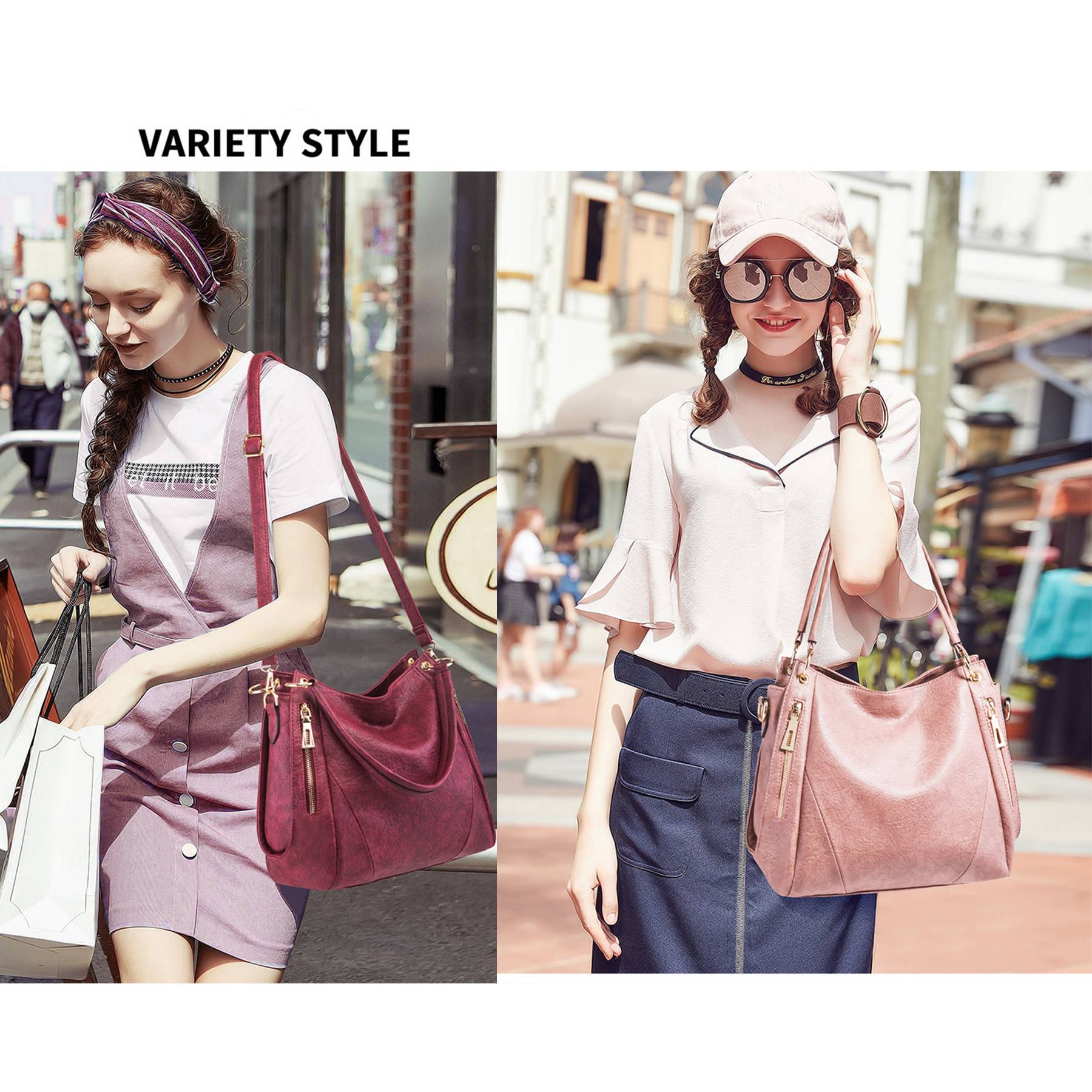 PU Ladies Shoulder Tote Bags 9
