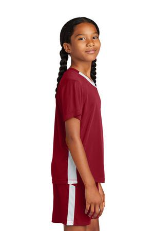 Sport-Tek Youth Competitor United V-Neck YST101 42