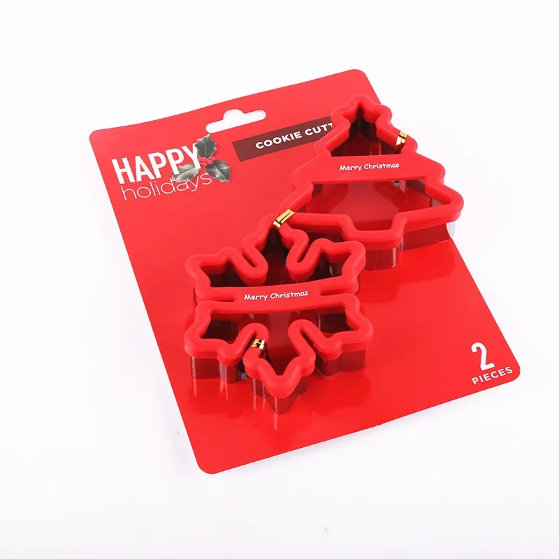 2PCS Chritsmas Cookie Cutters Set 3