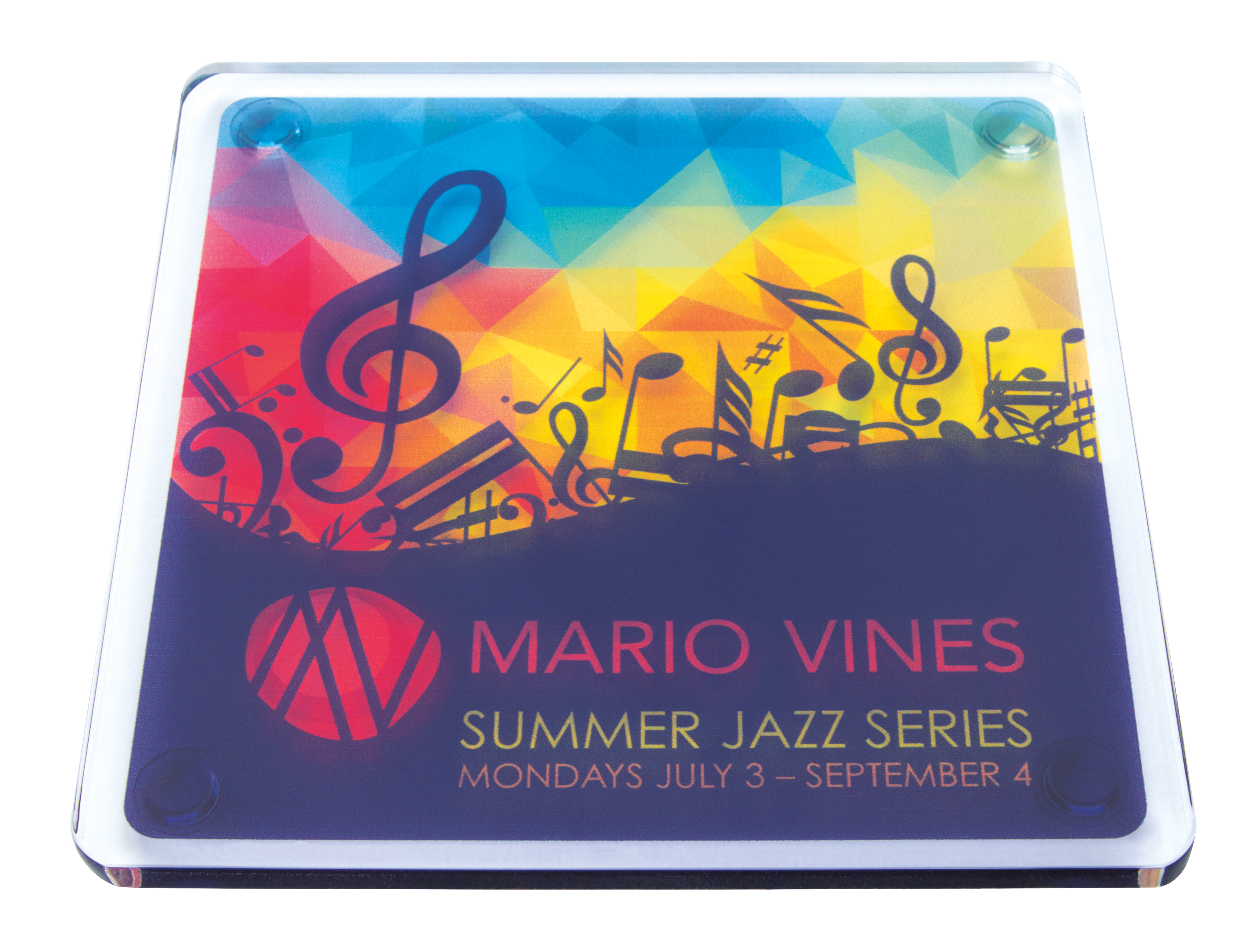 Good Value™ Square Acrylic Coaster 8