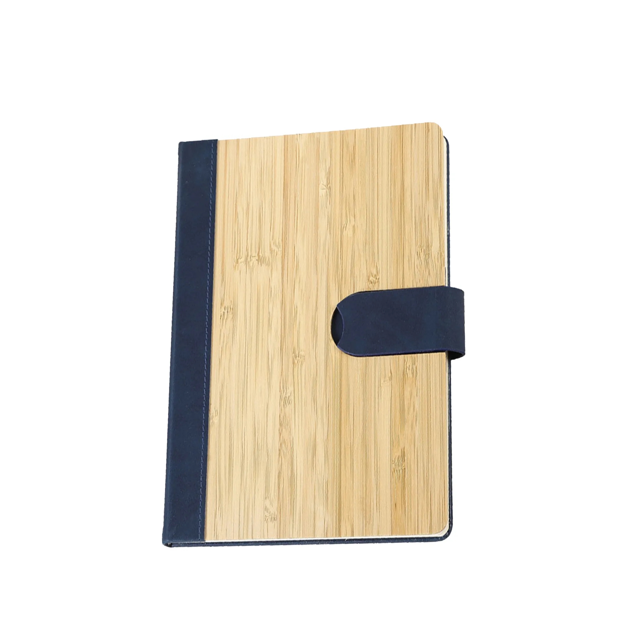 200Pages A5 Bamboo Lined Journal Notebook Magnetic Buckle 6