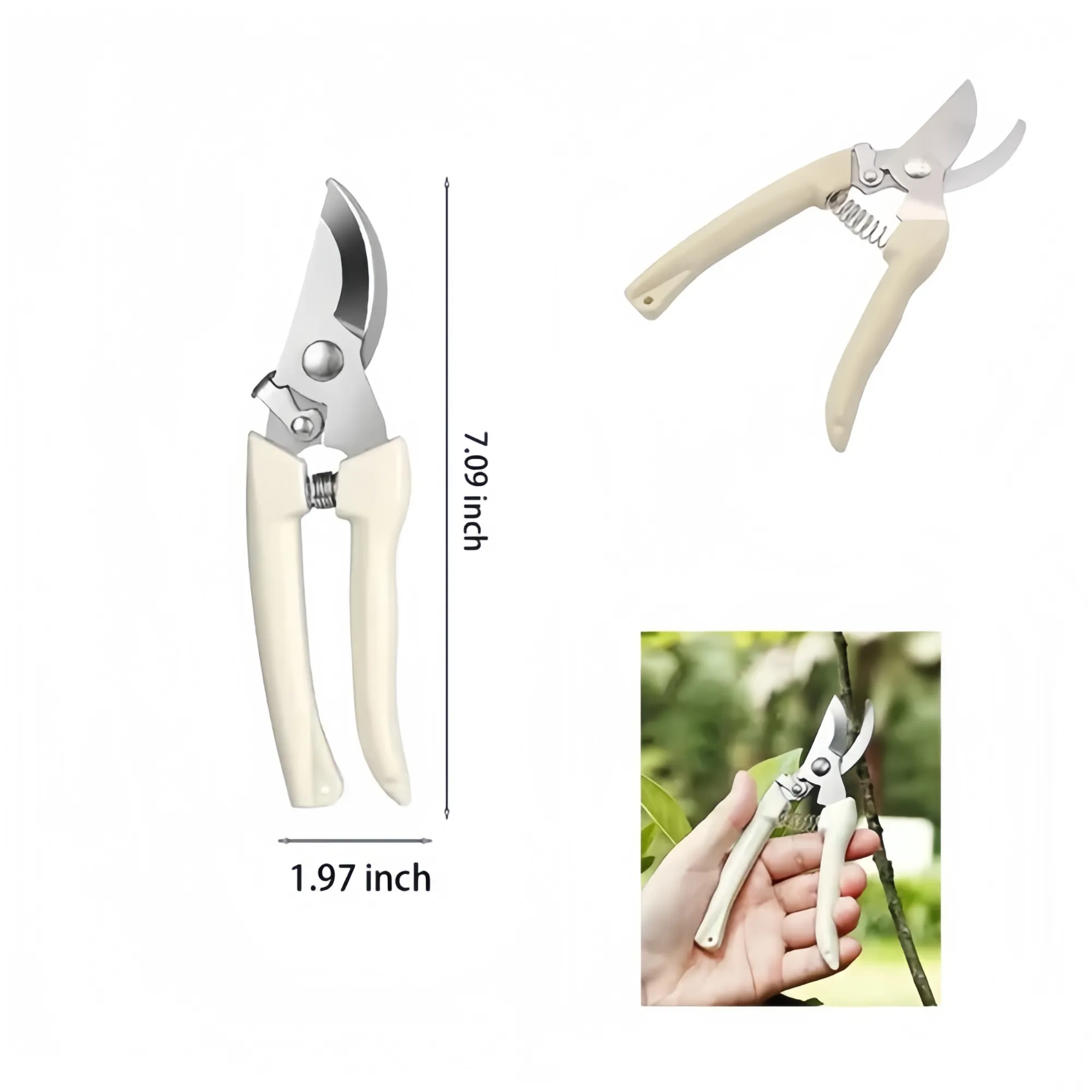 Thick Branch Potted Gardening Pruning Scissors 3