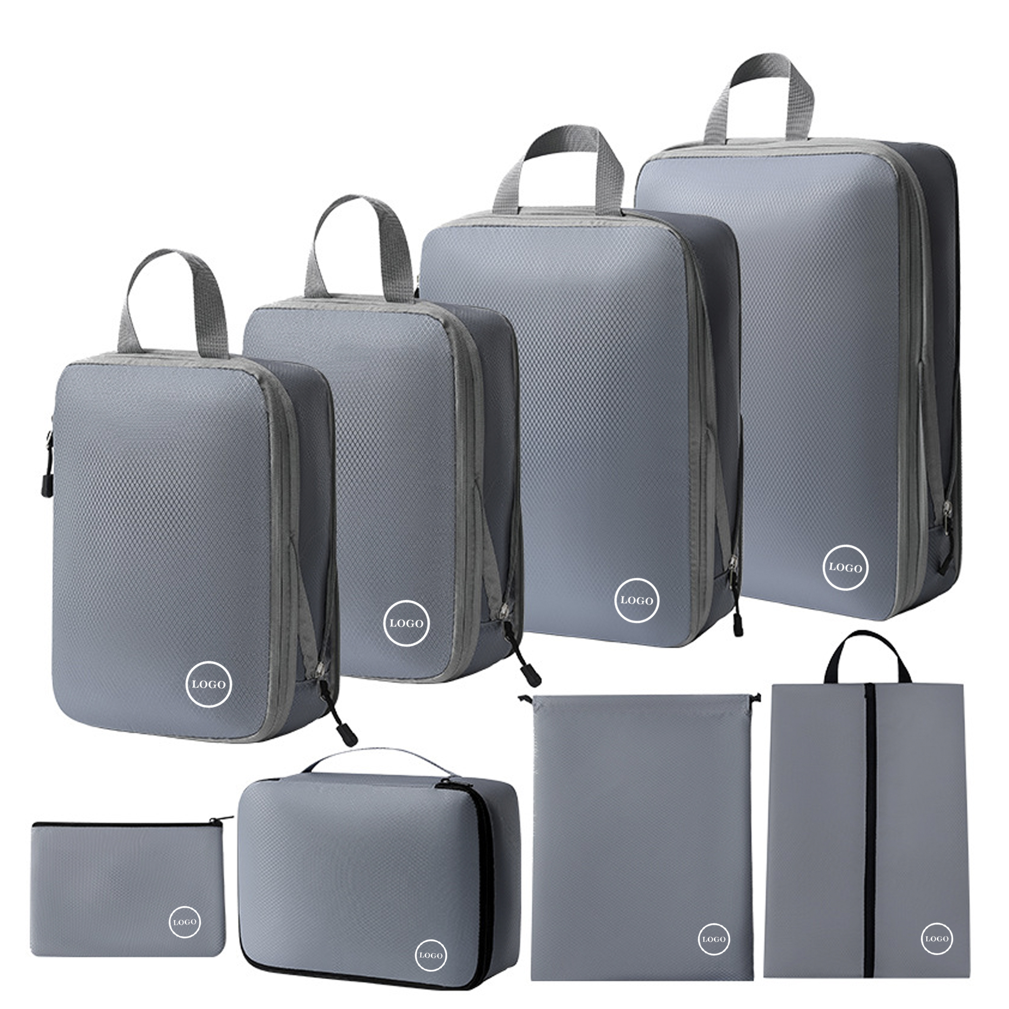 8 Set Compression Packing Cubes for Suitcases 2