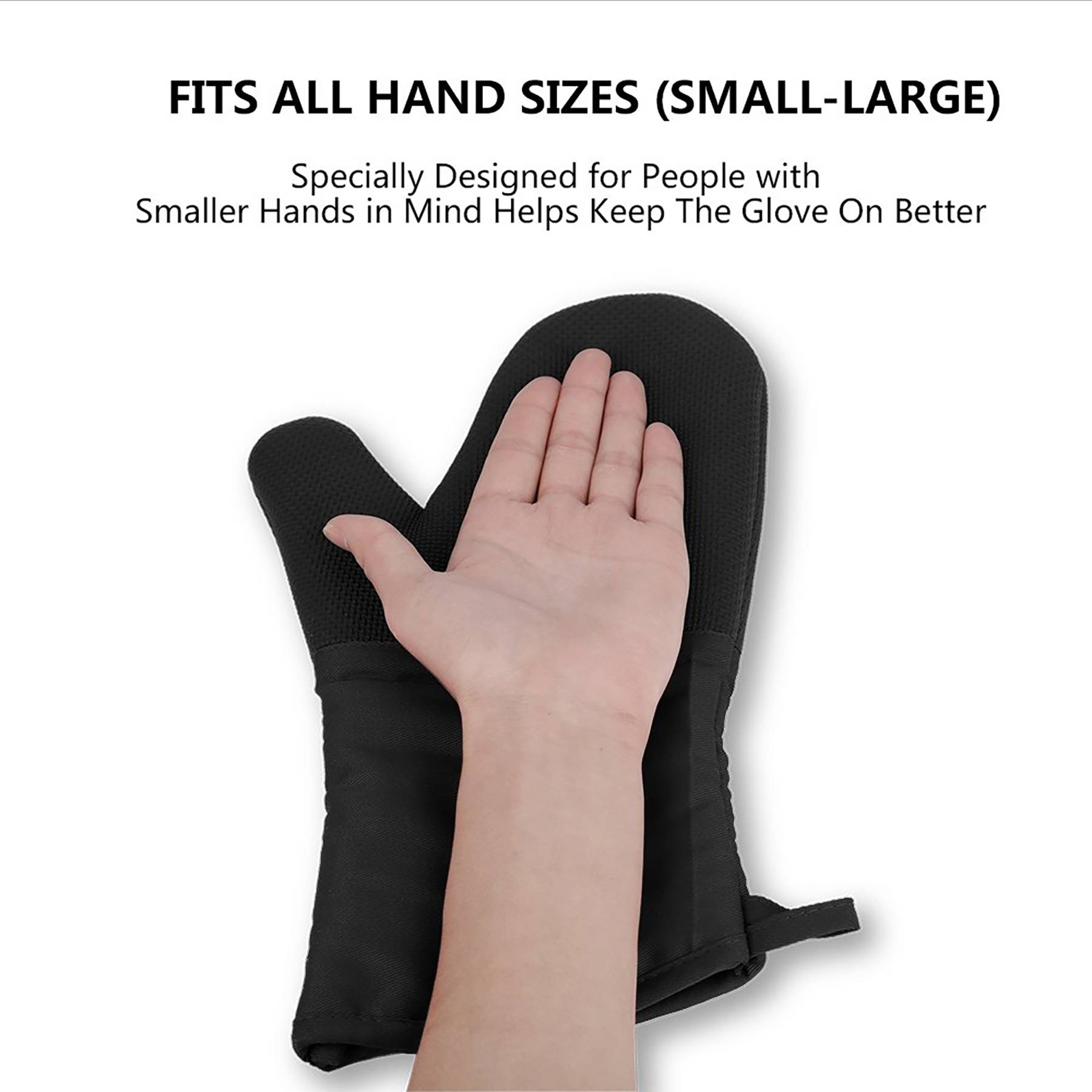 Silicone Kitchen Oven Mitt Glove 6