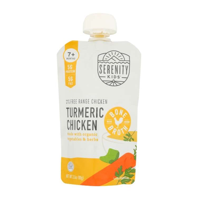 Serenity Kids Baby Food 6pk - Turmeric Chicken 2