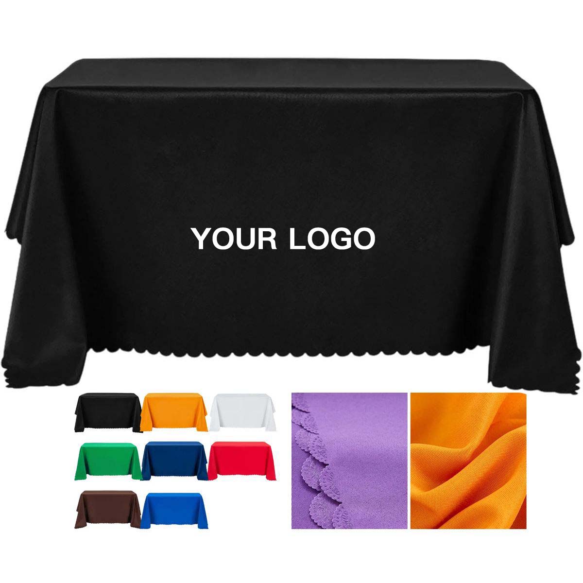 Custom Fabric Table Cover for Promotional Displays 7