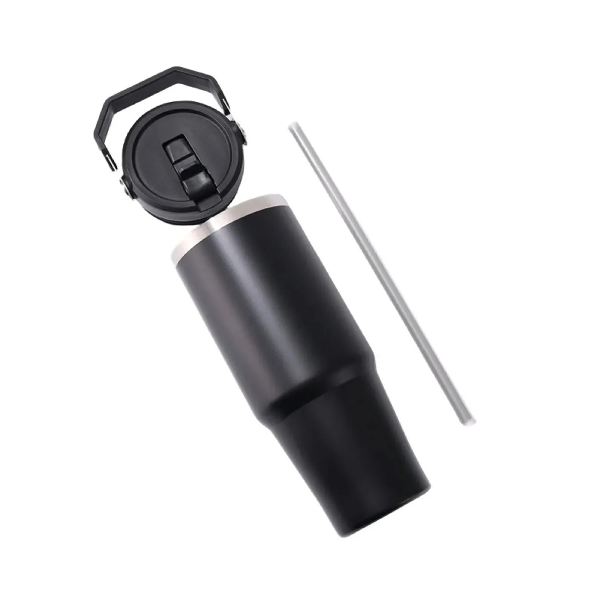 30 oz IceFlow Stainless Steel Tumbler with Straw 24