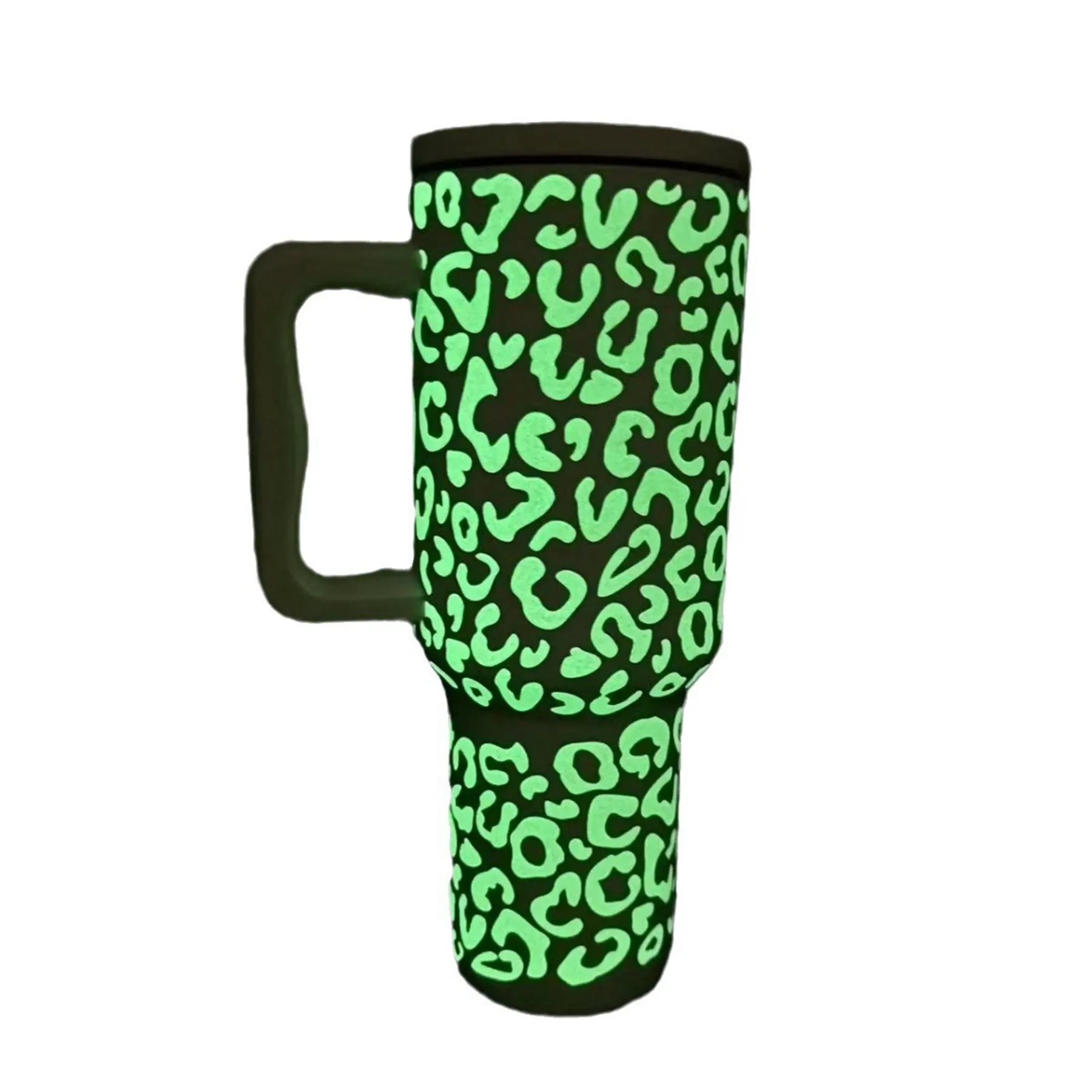 40 Oz. Glow In Dark Luminous Vacuum Tumbler with Straw 3