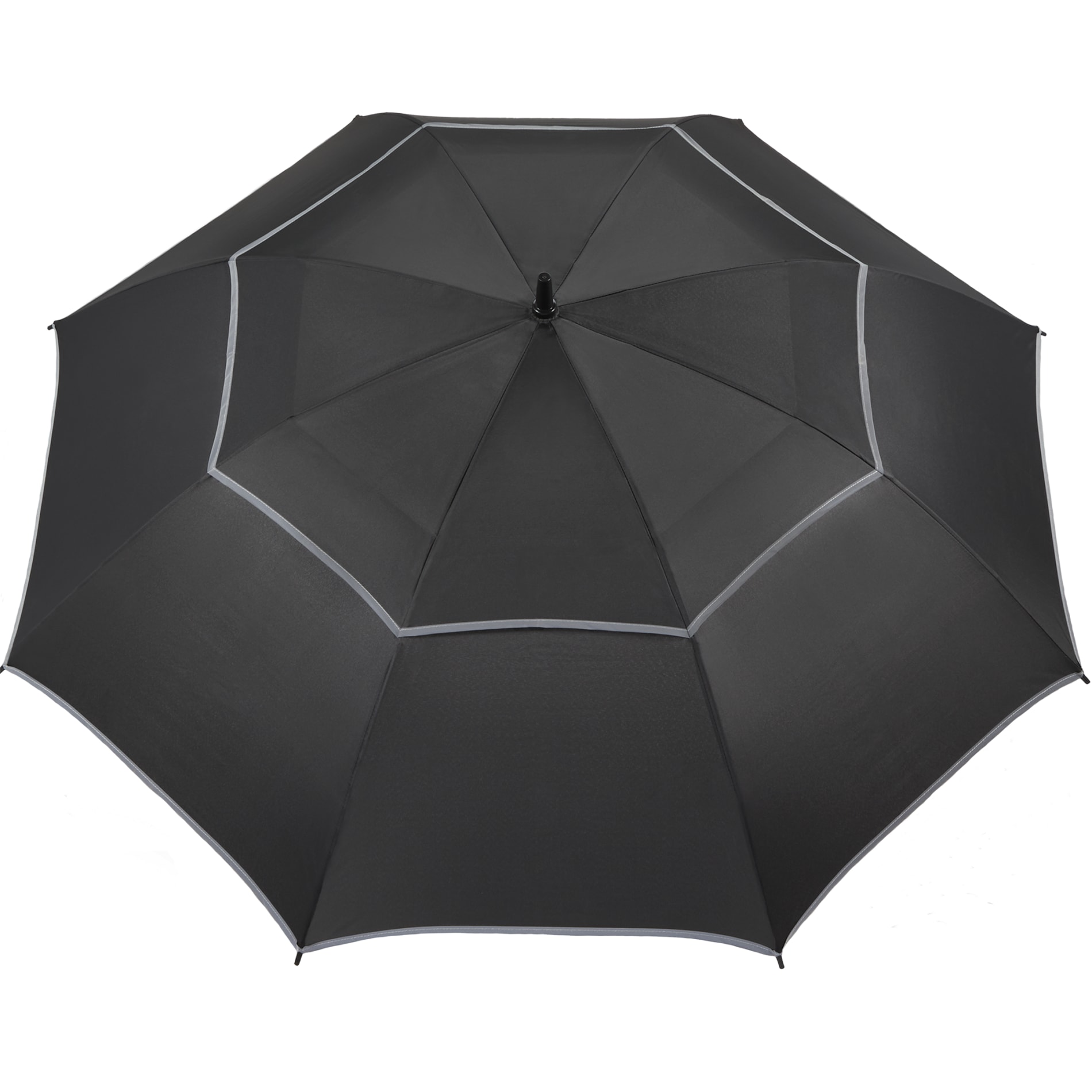 62" RPET Golf Umbrella w/ Reflective Trim 184