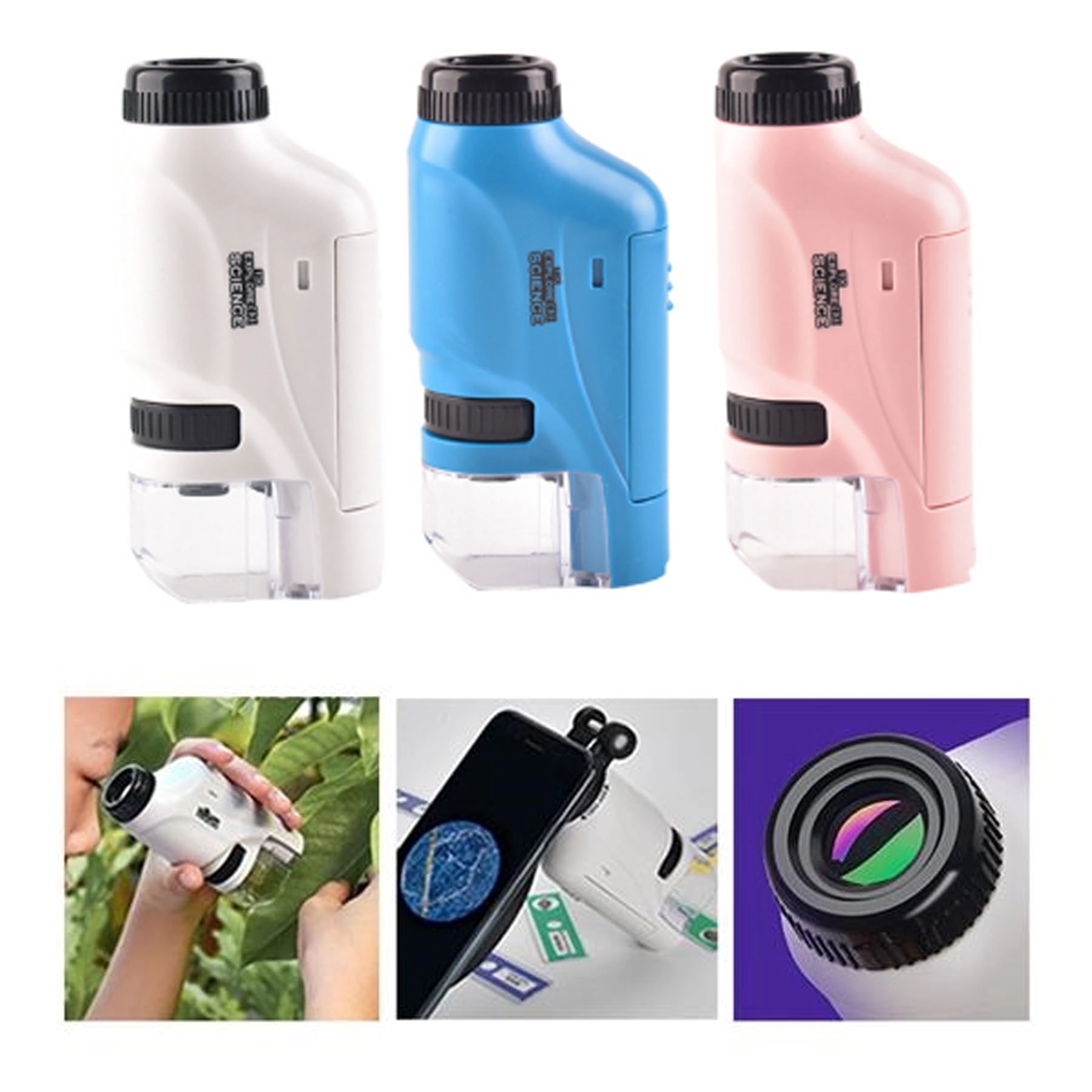 Kids Portable Optical Microscope 4