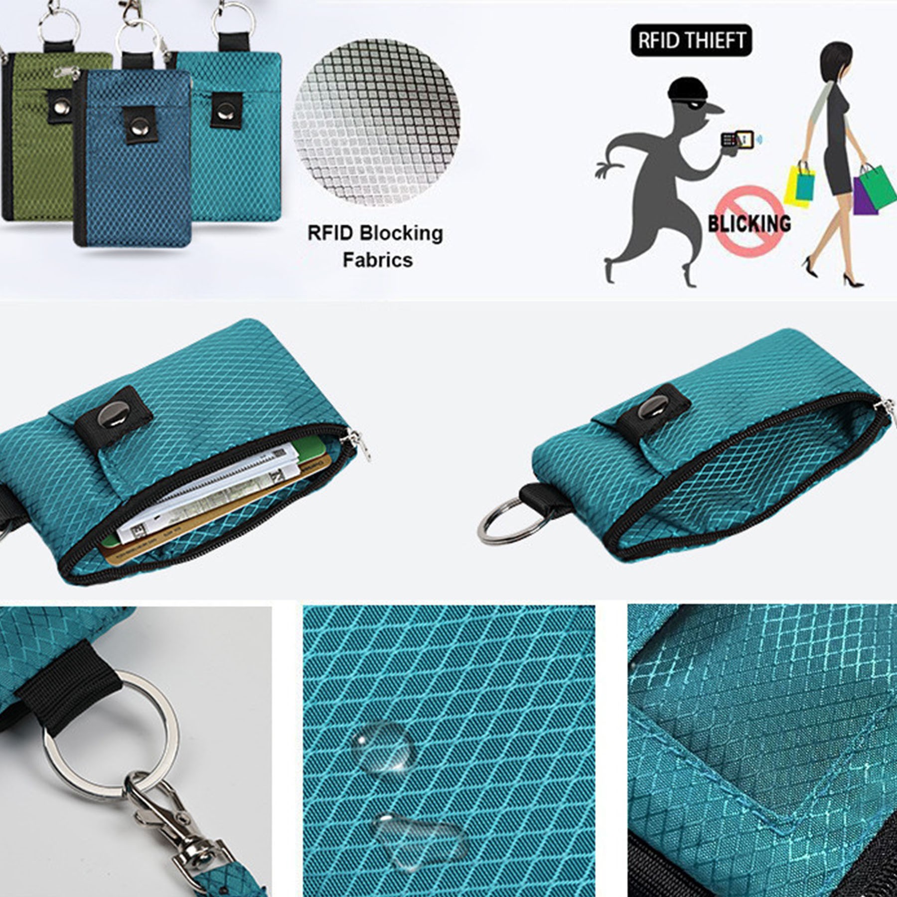 Anti-theft Swipe Credit Card Wallet 2